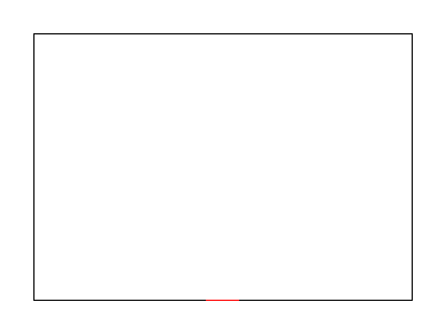 A domain manually defined using lines